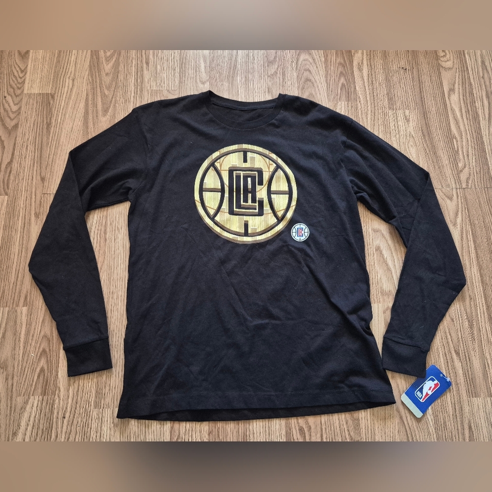 NBA Los Angeles Clippers Black Long Sleeve Shirt